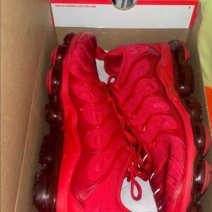 Red Athletic Sneakers - Nike air max shoes